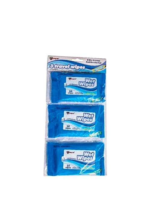 Diamond Visions Max Force Health and Beauty Wet Travel Wipes 3 pk