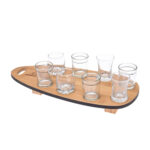 Bamboo Serving Set, 9 Pieces