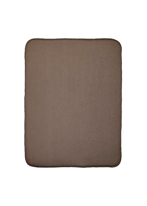 InterDesign iDry Extra Large Microfiber Kitchen Mat, Coffee