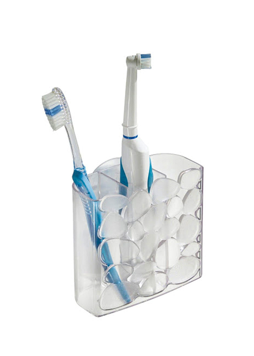 64-72060INT InterDesign Pebblz Suction Cup Toothbrush Holder - Image 1