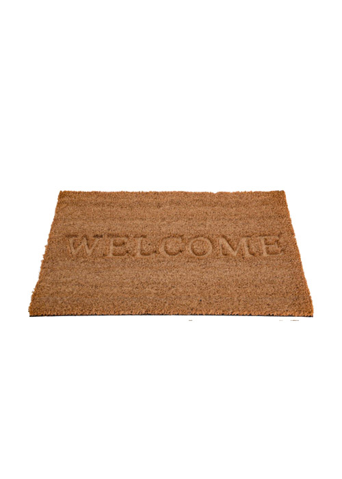 Embossed Coir Doormat 39x59cm Ace Hardware Maldives