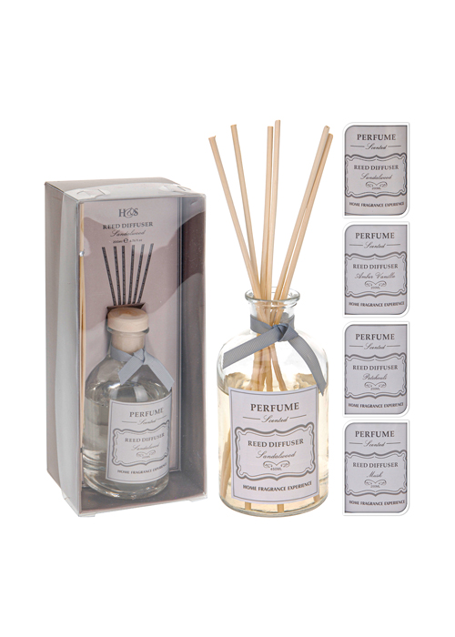 Scented Reed Diffuser Set, Grey, 200ml Ace Hardware Maldives