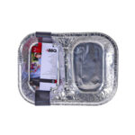 Bbq Double Aluminum Barbeque Tray, Set Of 2