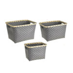 Basket Woven 3 pcs