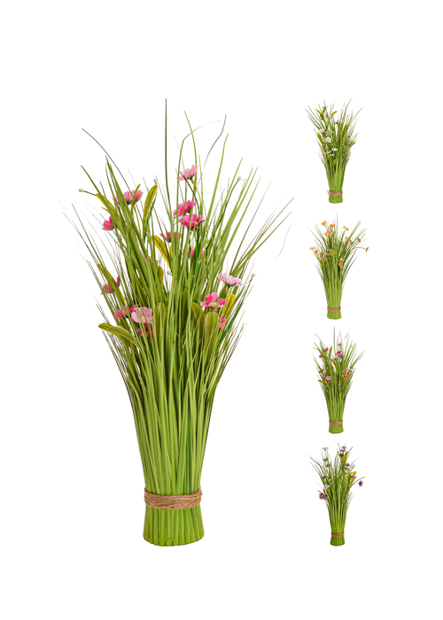 Artificial Grass With Flowers, Pink | Ace Hardware Maldives