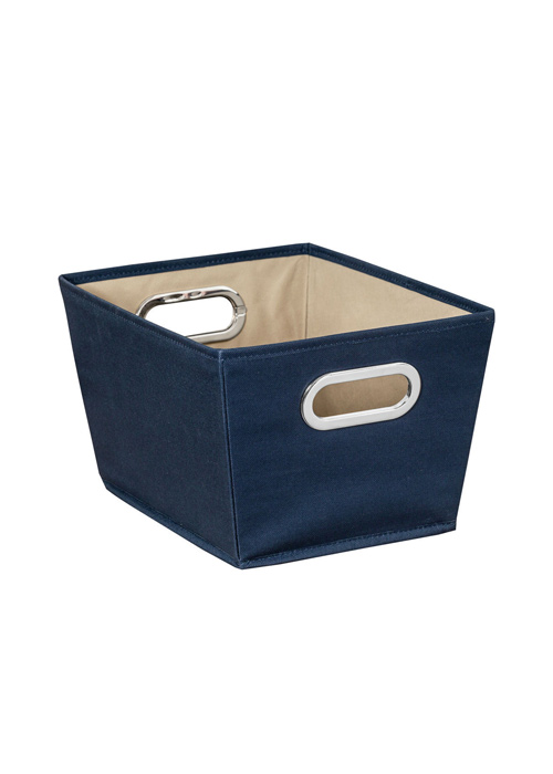 HoneyCanDo Medium Storage Bin Navy Ace Hardware Maldives