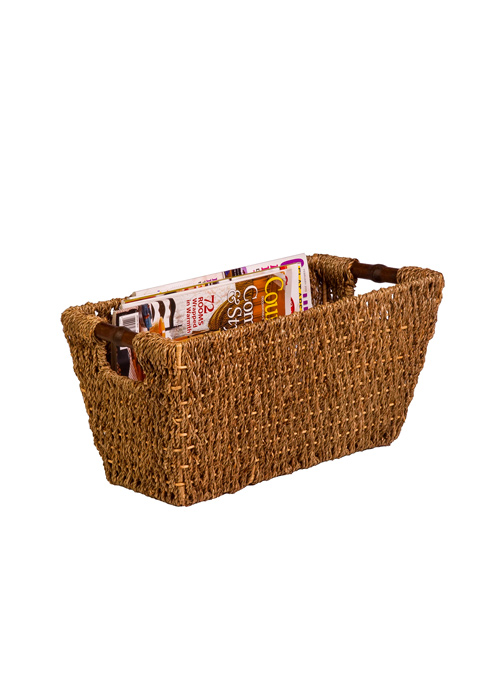 HoneyCanDo Seagrass Basket with Handles, Medium Ace Hardware Maldives