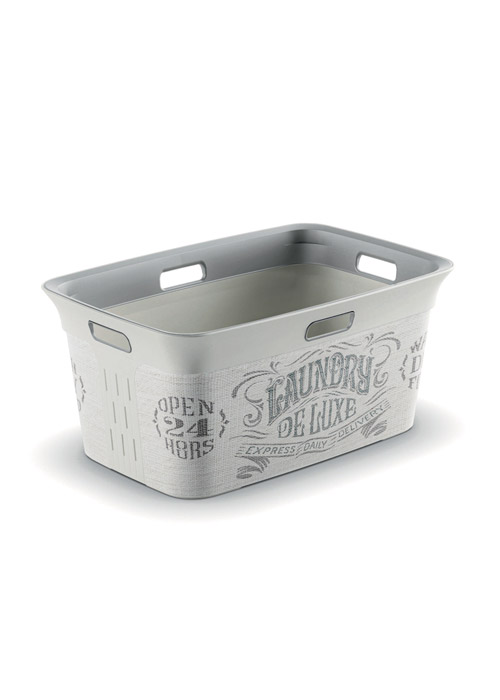 KIS White Plastic Laundry Basket Ace Hardware Maldives