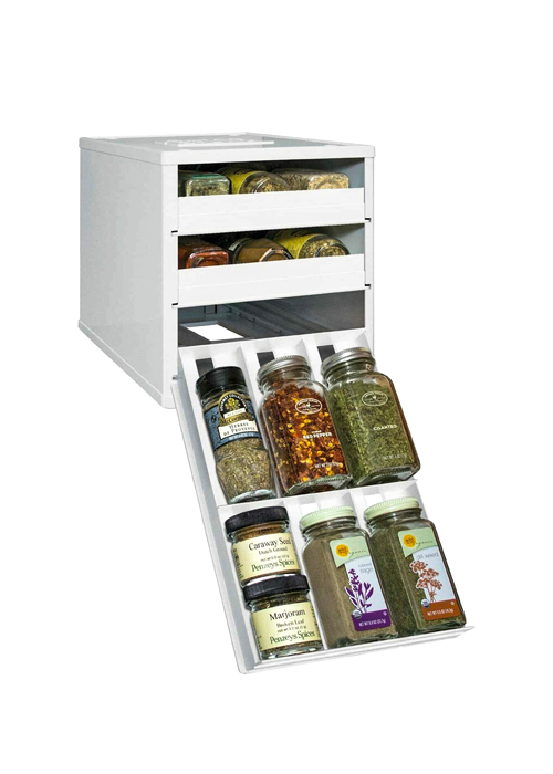 YouCopia Spice Stack Organizer  Drawer White Ace  