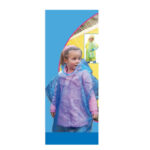 Poncho Kids Raincoat, Blue