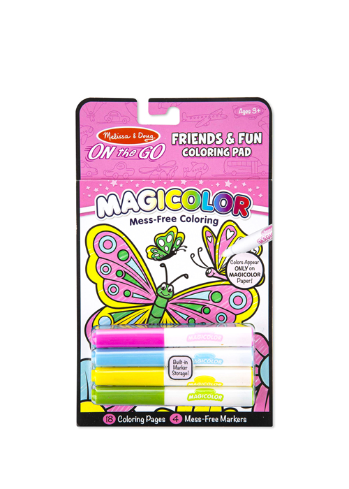 Melissa & Doug Coloring Pad - Friends & Fun (Magicolor)