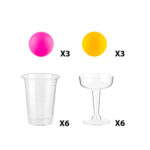 Skill Game Party Pong  18 Pieces