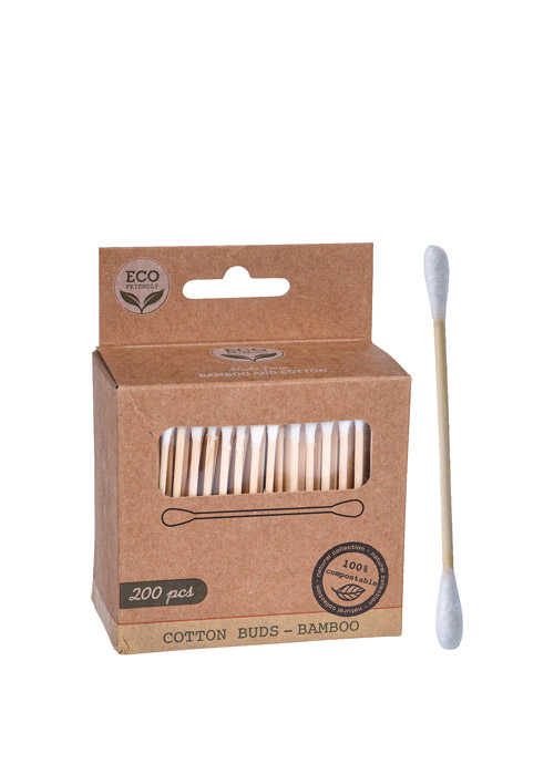 94-170455330 Eco Bamboo Cotton Buds Biodegradable - Image 1