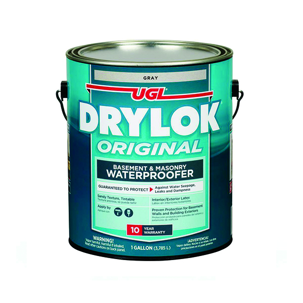 Drylok Flat Gray Latex Masonry Waterproof Sealer