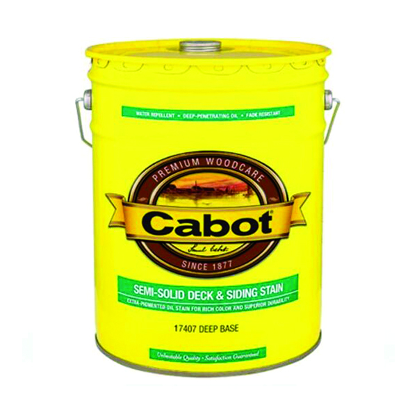 Cabot Semi-Solid Tintable Neutral Base Natural Oil/Waterborne Hybrid Deck and Siding Stain