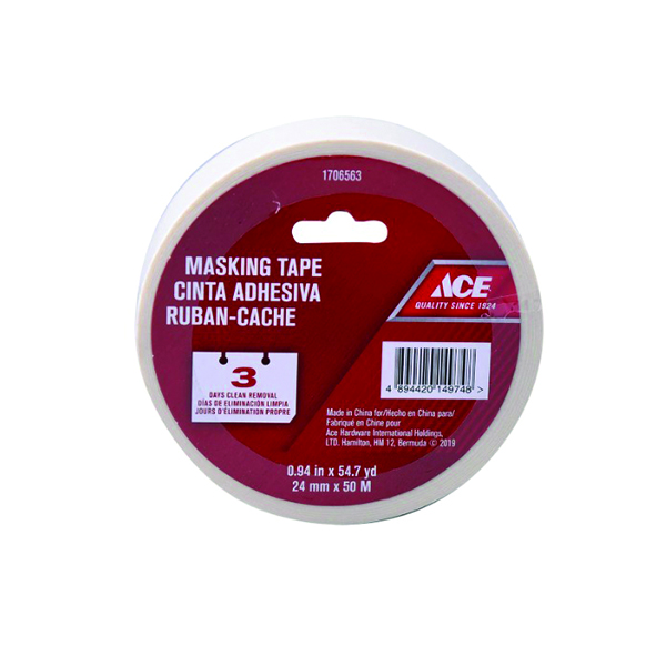 Ace Masking Tape 24mm X 50m (0.94in X 54.7yd)