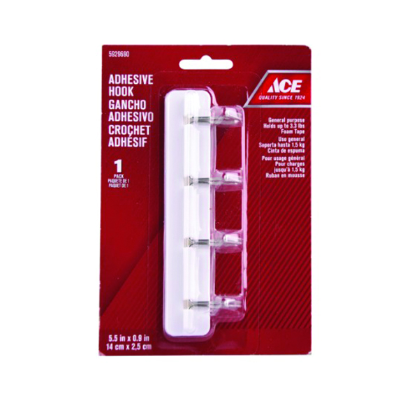 Ace Foam Adhesive Hook 1 Pack 1.5 Kg Ace Hardware Maldives