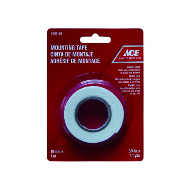 Ace White Mounting Tape Fiberglass Cloth 75in X 1.1yds (19mm X 1m)