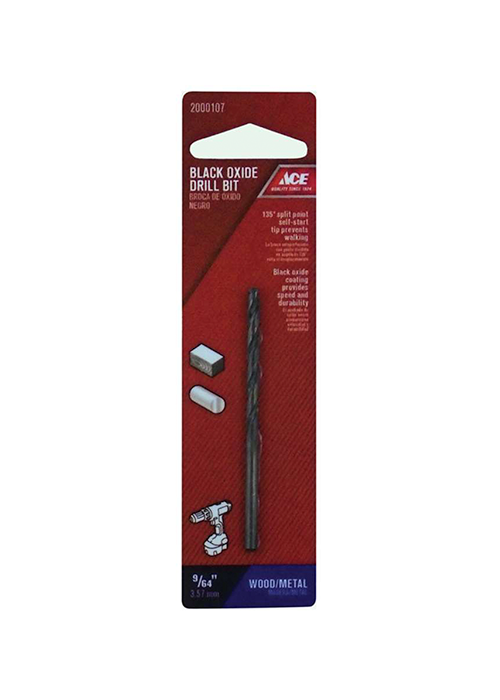 Ace 9/64 in. S X 27/8 in. L High Speed Steel Drill Bit Ace Hardware
