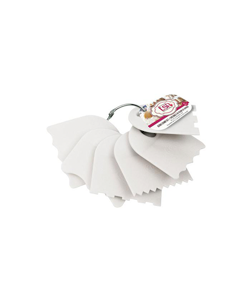 Architec TSP White Nylon Icing Combs Set