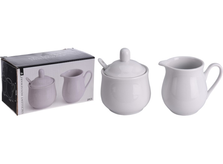 64-795880500 CREAMER SET PORCELAIN - Image 1