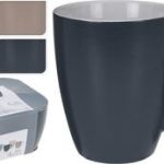 MUG STONEWARE SET 4PCS 4ASS